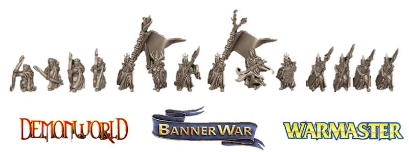 Figurines type Warmaster, Forest Dragon ou MiniHammer 